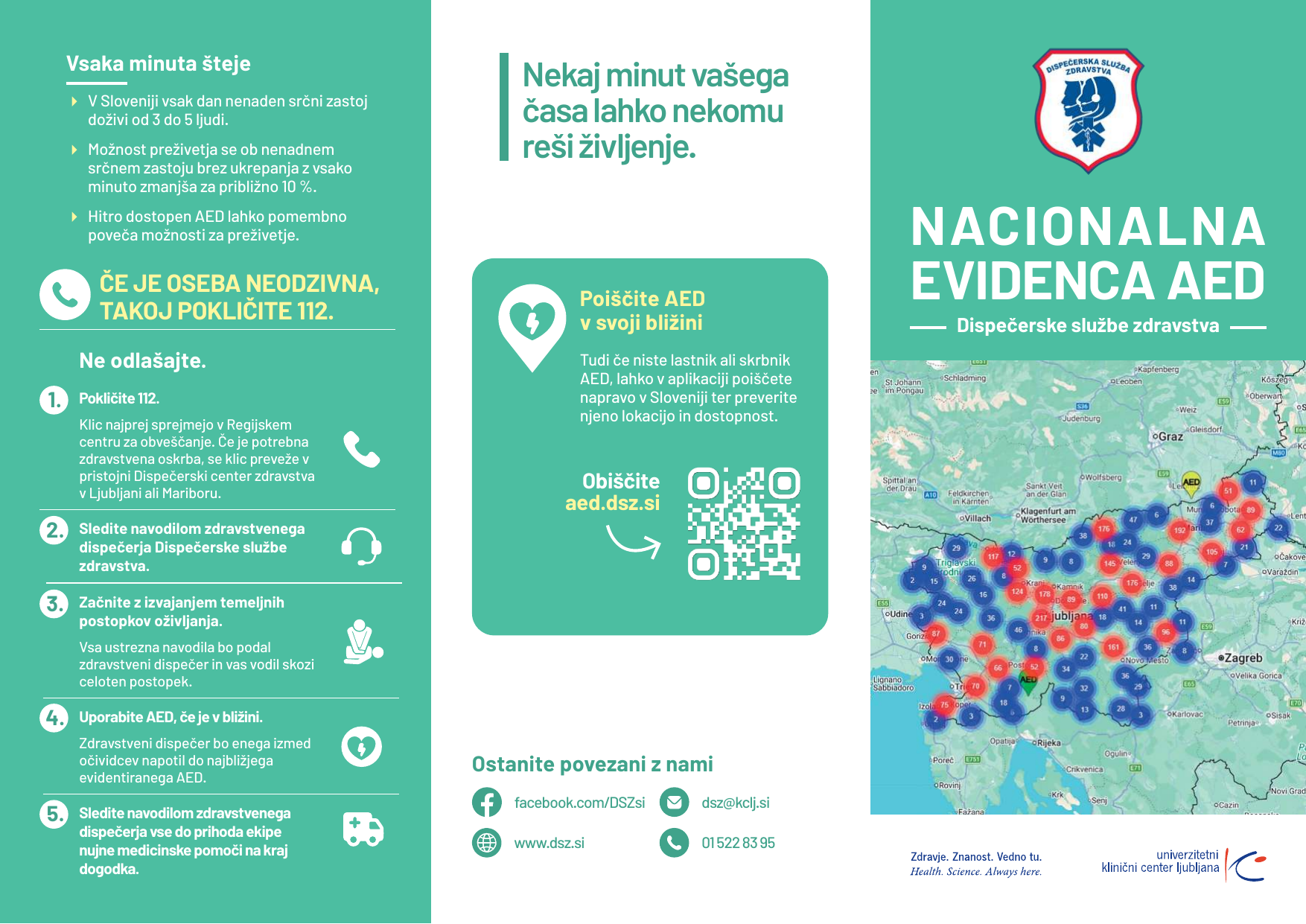Nacionalna evidenca AED - stran 1